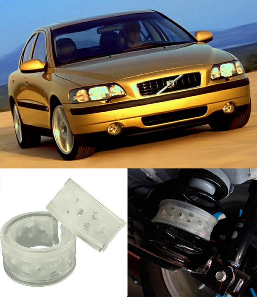 Автобаферы на Volvo S60 2001->, Комплект на ось, Jinke