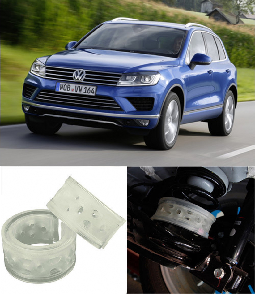 Автобаферы на Vw Touareg 2014, Комплект на ось, Jinke