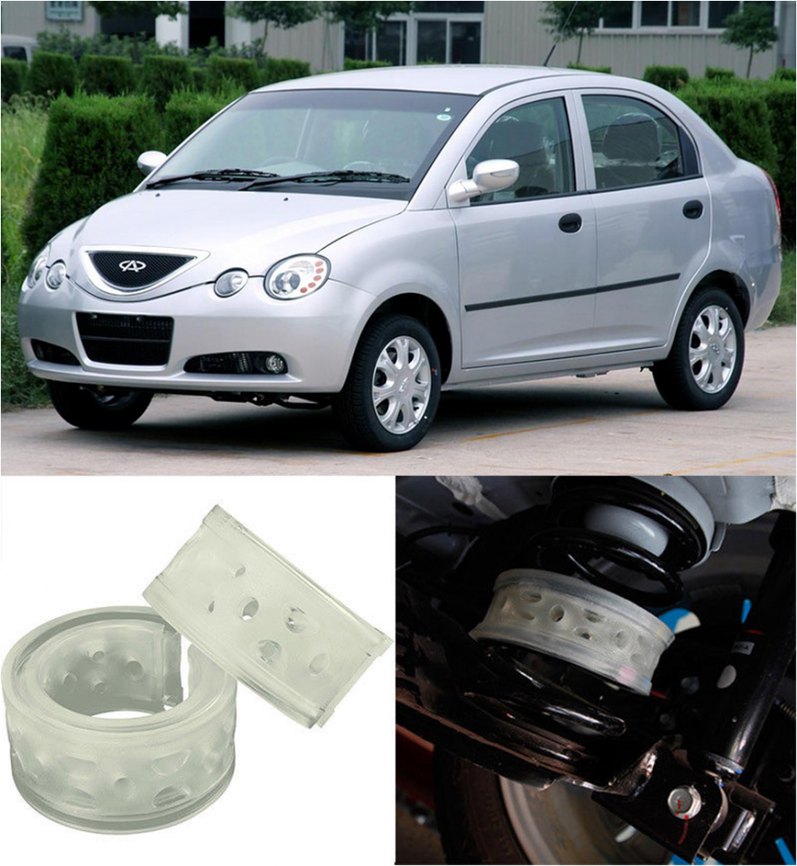 Автобаферы на Chery QQ6 (S21) 2008->, Комплект на ось, Jinke