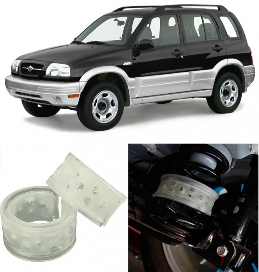 Автобаферы на Suzuki Vitara (ET,TA) 1996-2003, Комплект на ось, Jinke
