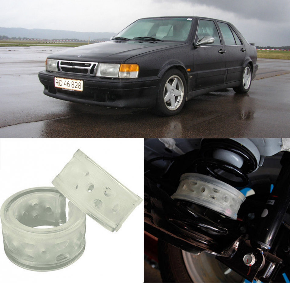 Автобаферы на Saab 9000 1985-1998, Комплект на ось, Jinke