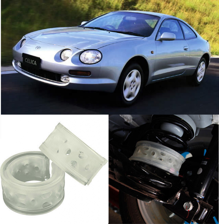 Автобаферы на Toyota Celica (T200) 1994-1999, Комплект на ось, Jinke