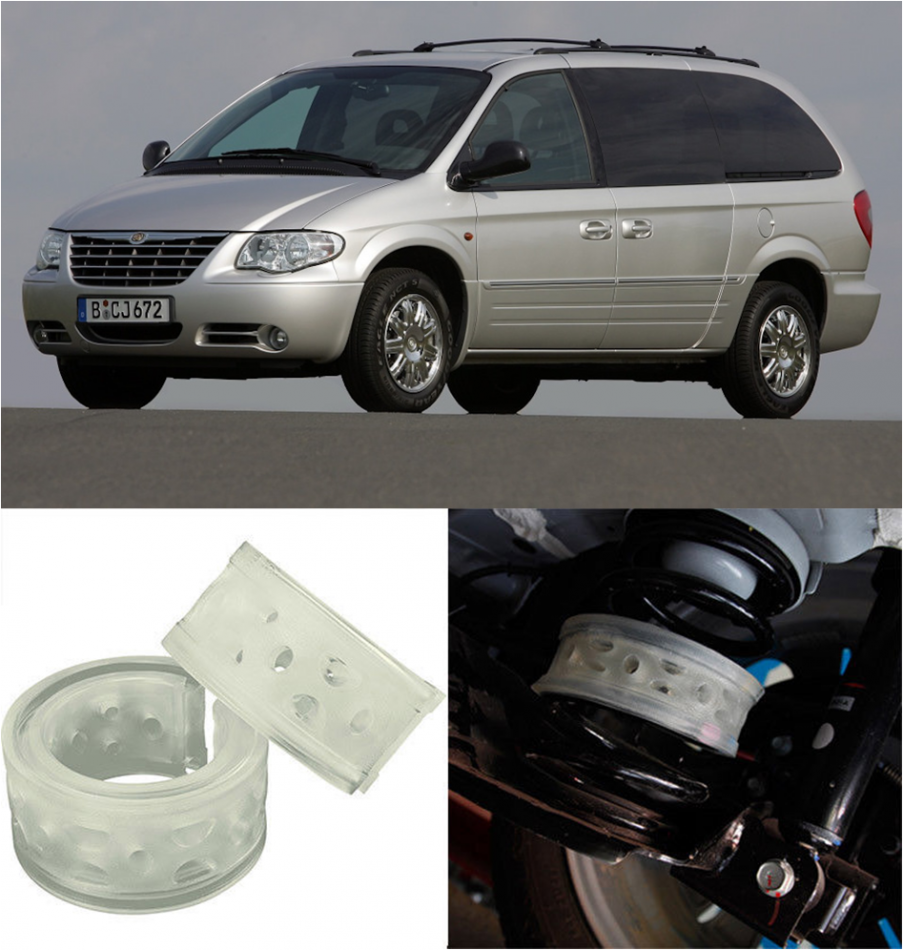 Автобаферы на Chrysler Voyager IV 2001-2008, Комплект на ось, Jinke