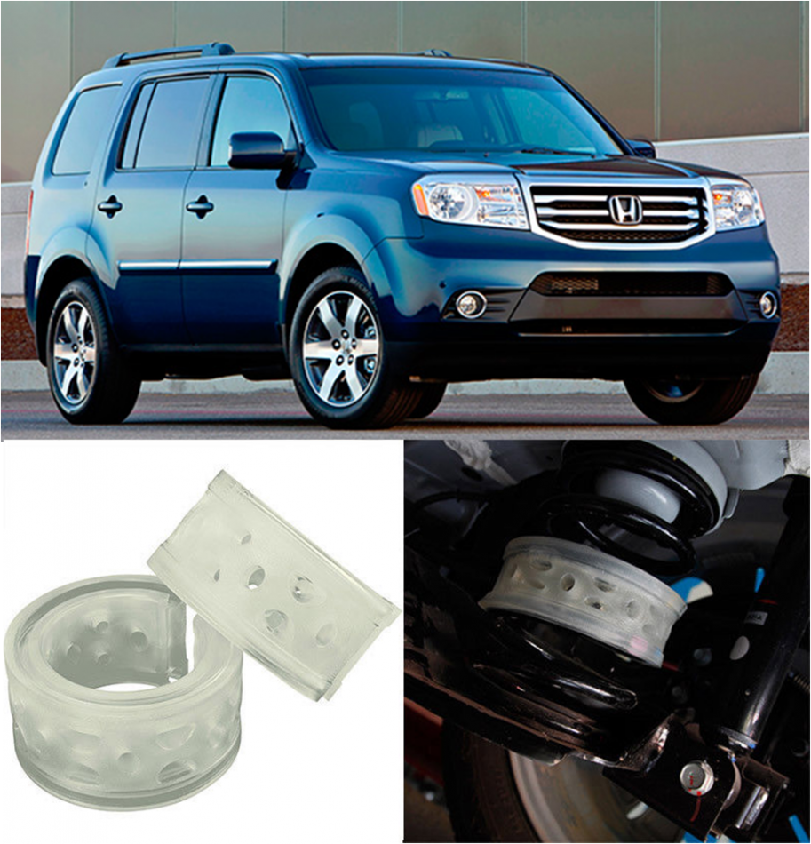 Автобаферы на Honda Pilot II 2009->, Комплект на ось, Jinke