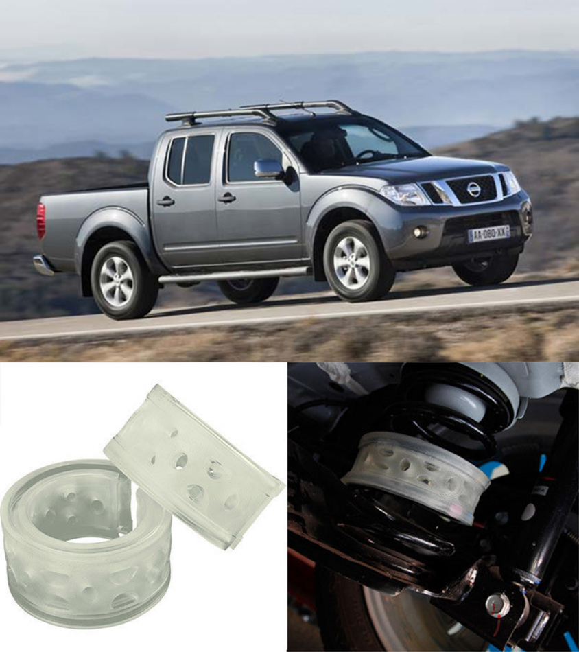 Автобаферы на Nissan Navara III (D40) 2006->, Комплект на ось, Jinke