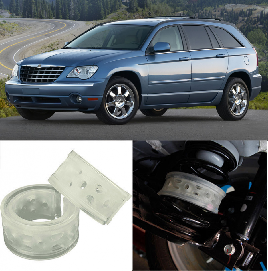 Автобаферы на Chrysler Pacifica (V6) 2003-2011, Комплект на ось, Jinke