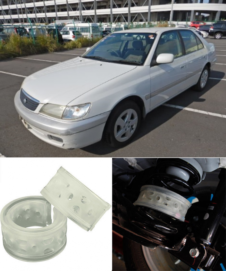 Автобаферы на Toyota Corona Premio (T21) 1996-2001, Комплект на ось, Jinke