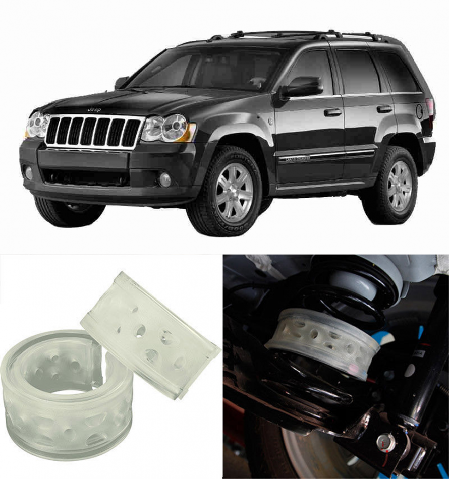 Автобаферы на Jeep Grand Cherokee III (WK) 2004-2010, Комплект на ось, Jinke