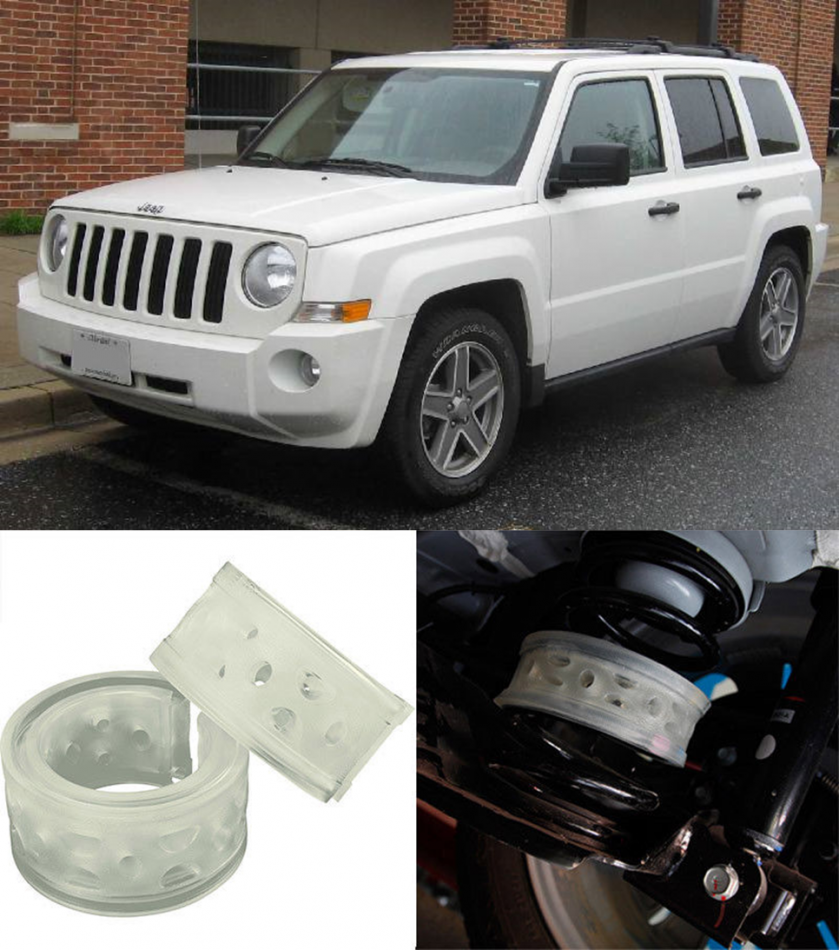Автобаферы на Jeep Patriot 2006->, Комплект на ось, Jinke