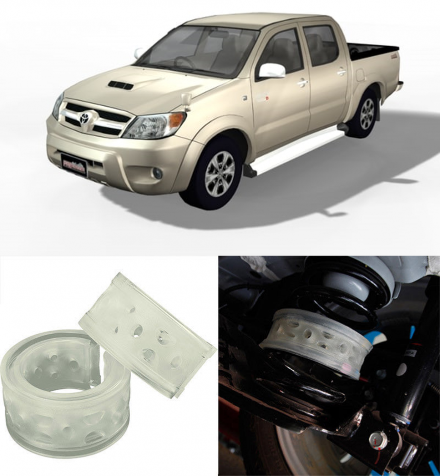 Автобаферы на Toyota Hilux Vigo 2005->, Комплект на ось, Jinke