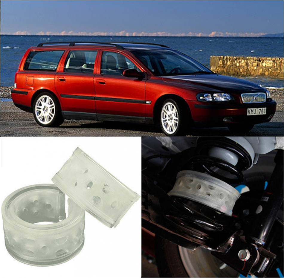 Автобаферы на Volvo V70 2000-2007, Комплект на ось, Jinke
