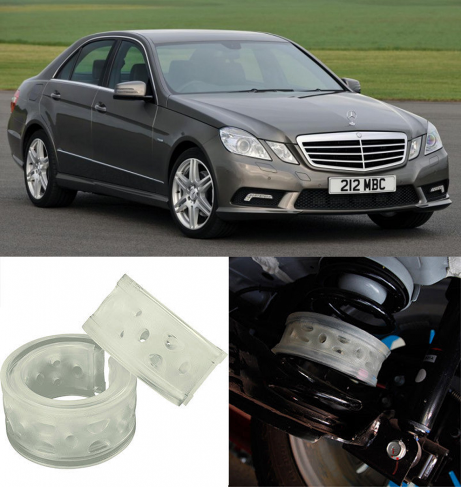 Автобаферы на Mercedes Benz E220 CDI (C207/W212) 2009-2013, Комплект на ось, Jinke
