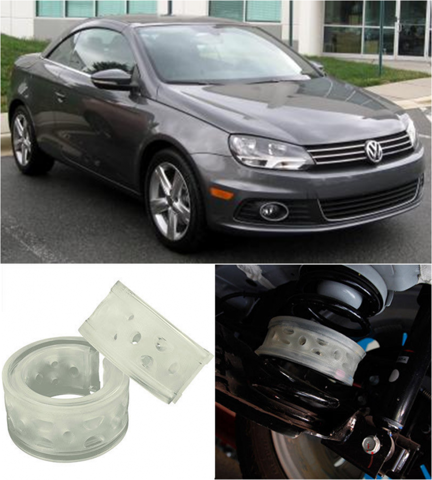 Автобаферы на Vw Eos Passat 2.0 2005-2011, Комплект на ось, Jinke