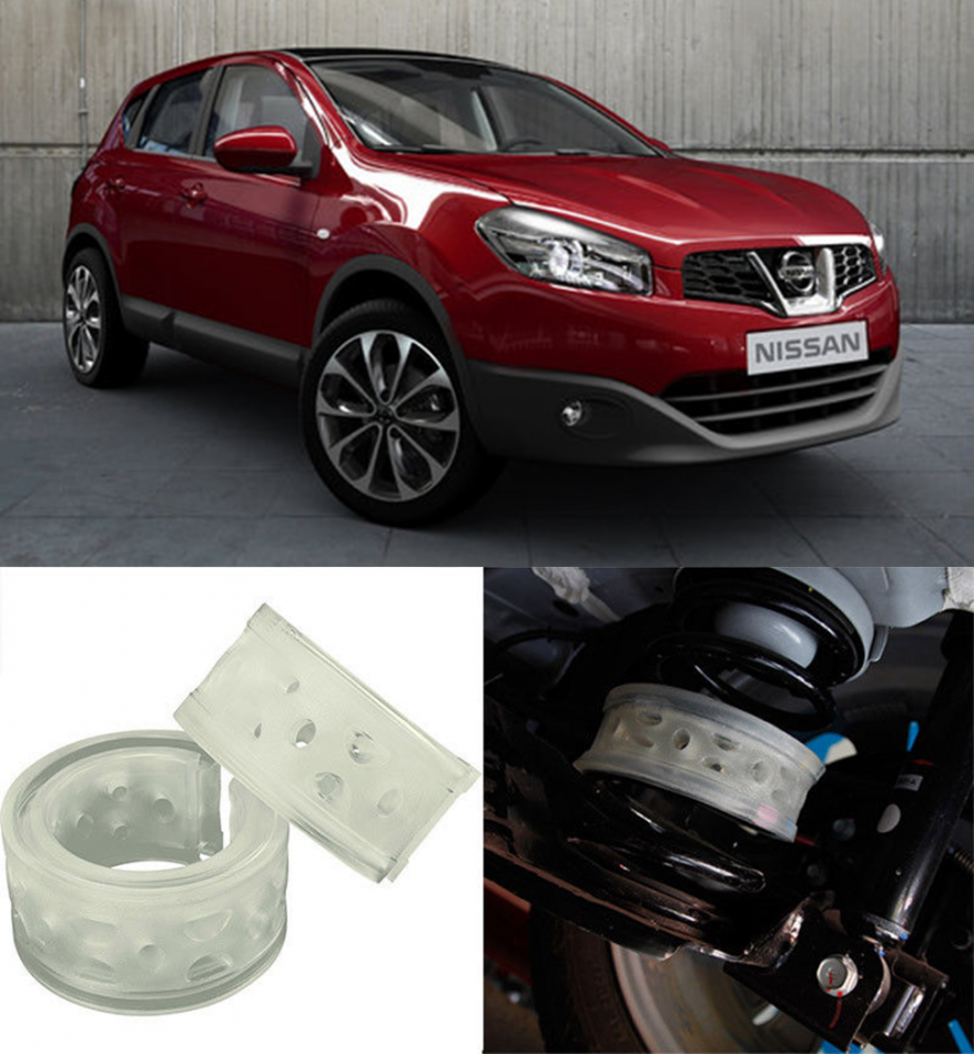 Автобаферы на Nissan Qashqai бензин рестайлинг 2010->, Комплект на ось, Jinke