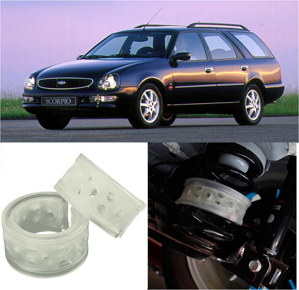Автобаферы на Ford Scorpio II 1994-1998, Комплект на ось, Jinke