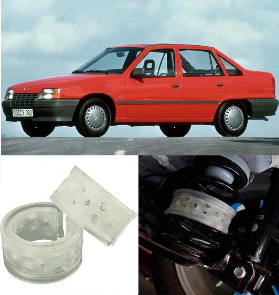 Автобаферы на Opel Kadett 1984-1993, Комплект на ось, Jinke