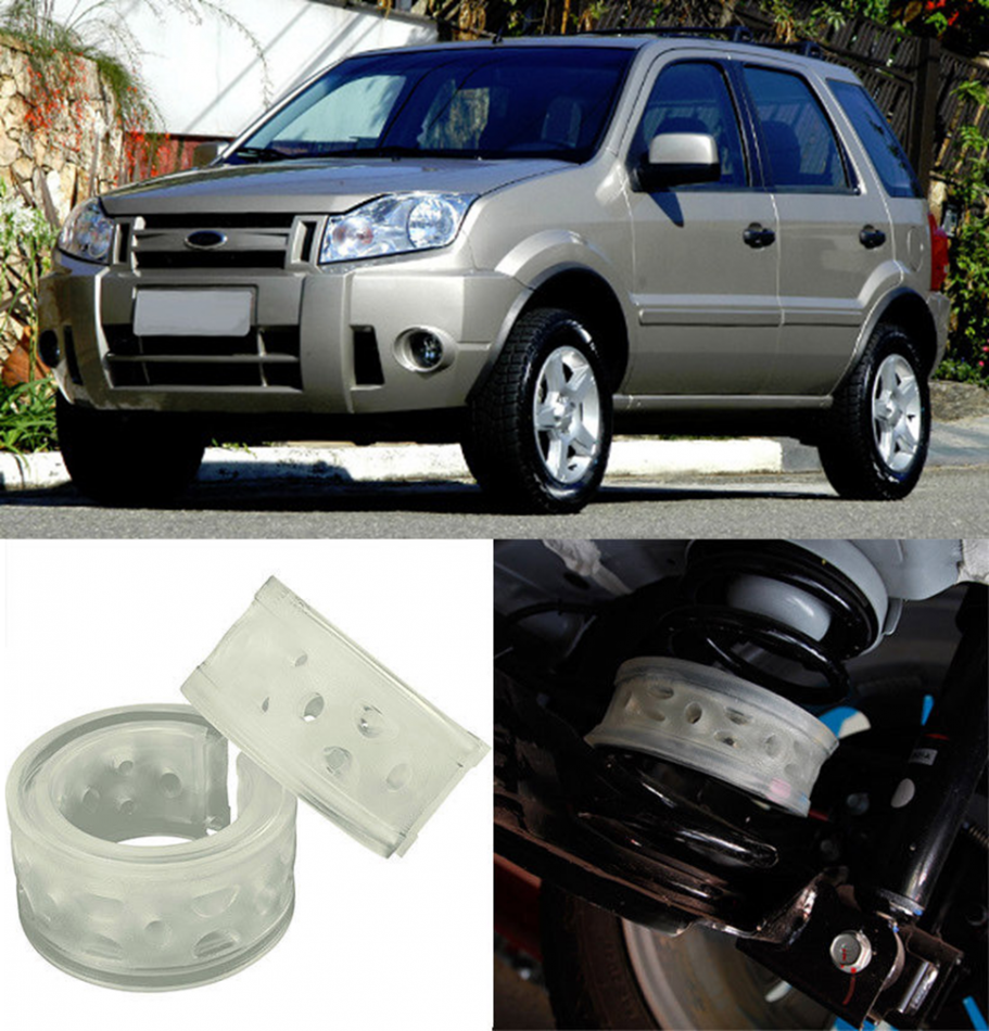 Автобаферы на Ford Ecosport I 2003-2012, Комплект на ось, Jinke