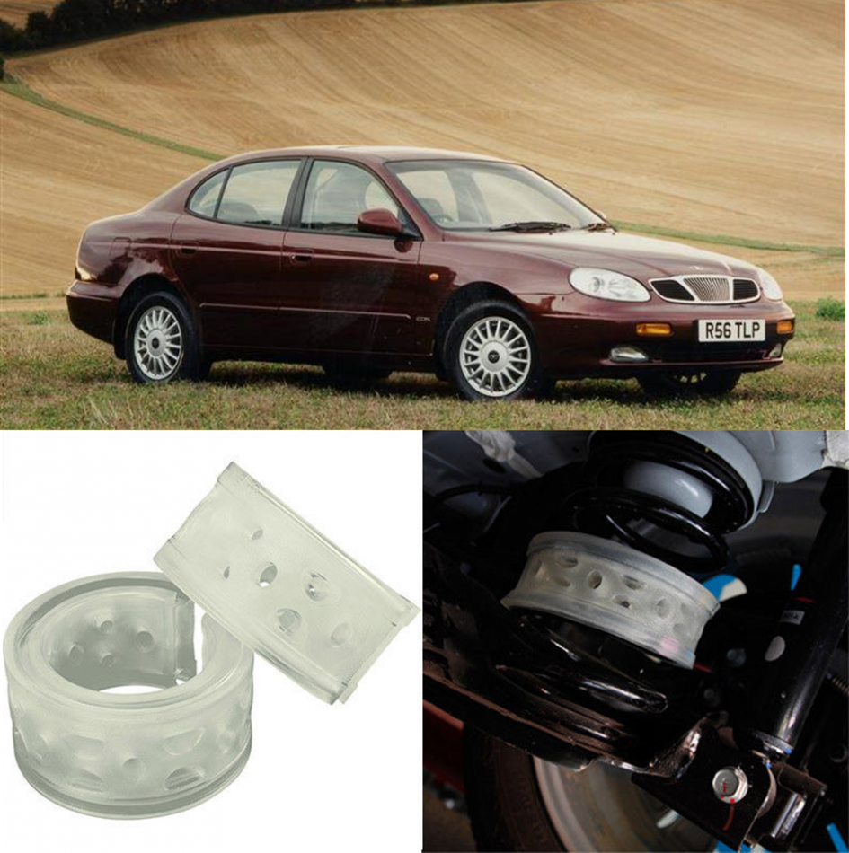 Автобаферы на Daewoo Leganza 1997-2008, Комплект на ось, Jinke