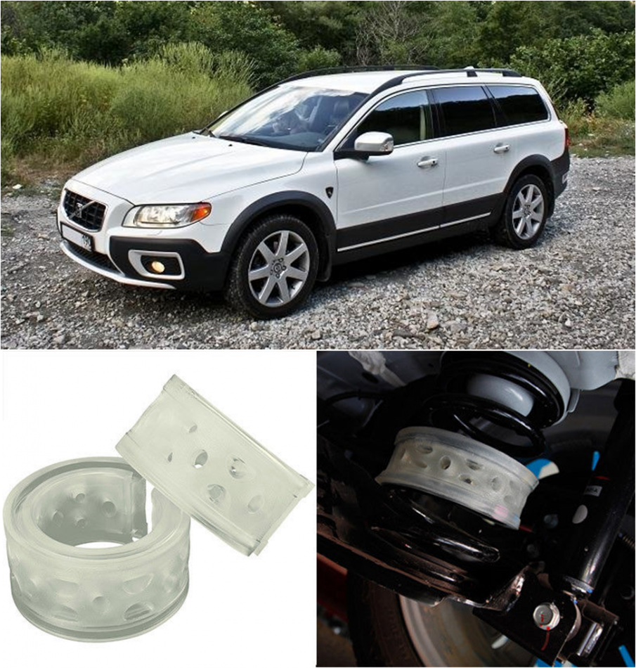 Автобаферы на Volvo XC70 II 2008->, Комплект на ось, Jinke