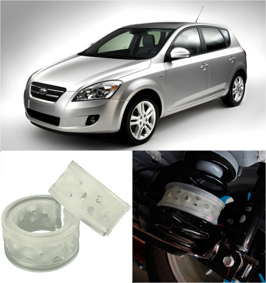 Автобаферы на Kia Ceed I 2006-2009, Комплект на ось, Jinke