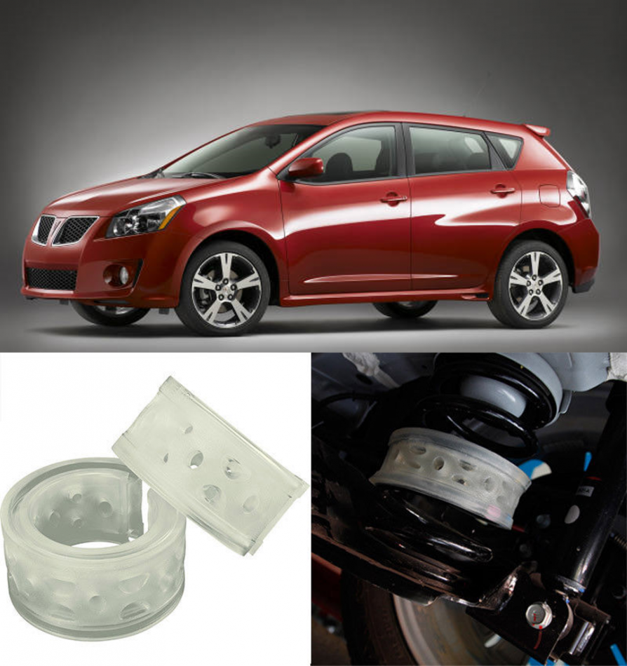 Автобаферы на Pontiac Vibe 2002-2008, Комплект на ось, Jinke