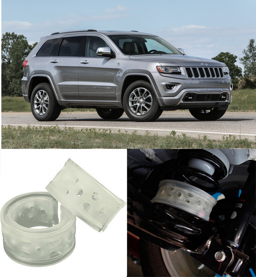 Автобаферы на Jeep Grand Cherokee IV (WK2) 2014, Комплект на ось, Jinke