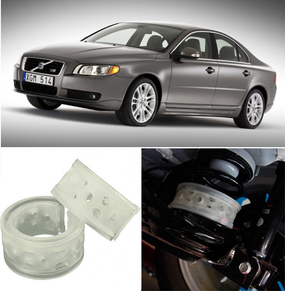 Автобаферы на Volvo S80 II (AS) 2006->, Комплект на ось, Jinke