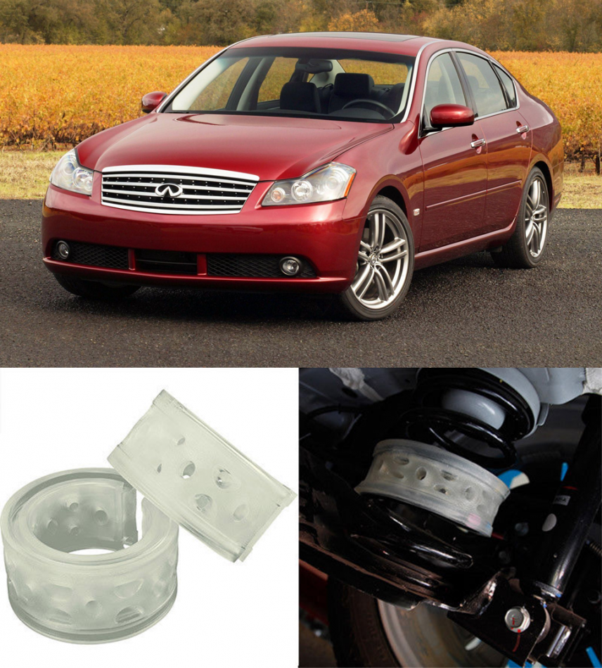 Автобаферы на Infiniti M45, Комплект на ось, Jinke