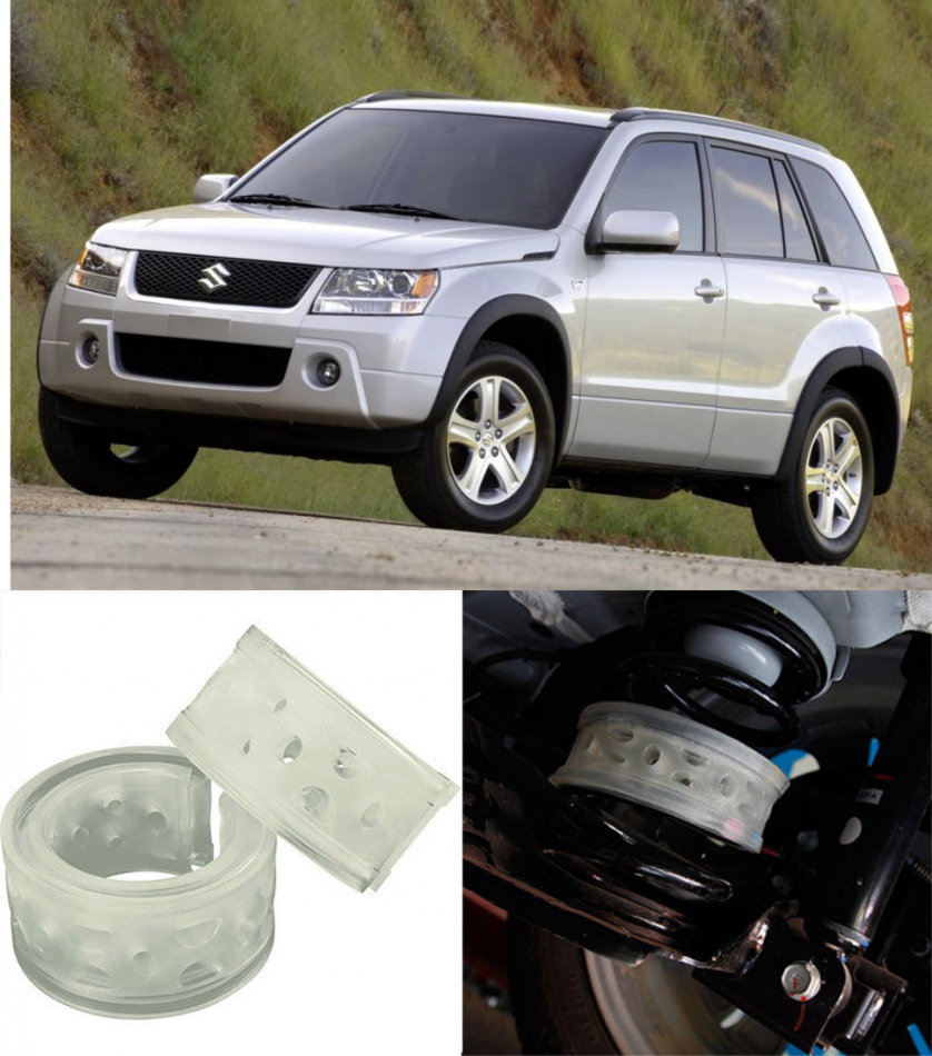 Автобаферы на Suzuki Grand Vitara III 2006->, Комплект на ось, Jinke
