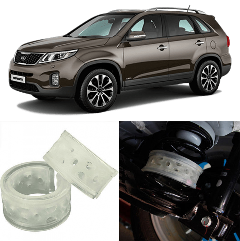 Автобаферы на Kia Sorento, Комплект на ось, Jinke