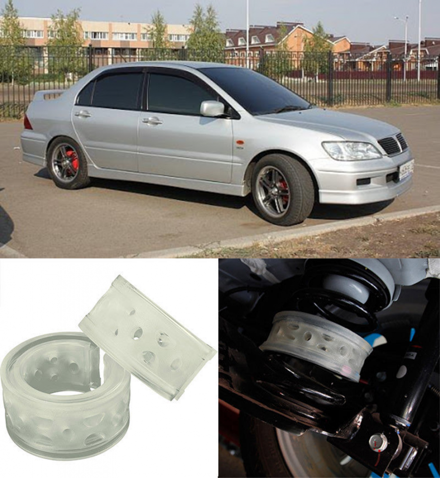 Автобаферы на Mitsubishi Lancer Cedia, Комплект на ось, Jinke