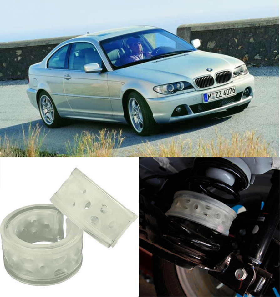 Автобаферы на Bmw 330i coupe (E46) 1998-2006, Комплект на ось, Jinke