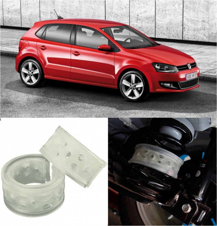 Автобаферы на Vw Polo V GTI 2009->, Комплект на ось, Jinke