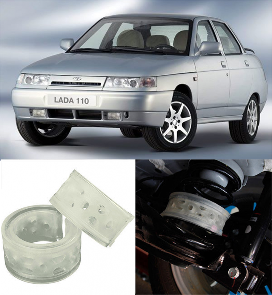 Автобаферы на Ваз 2110 1995-2007, Комплект на ось, Jinke