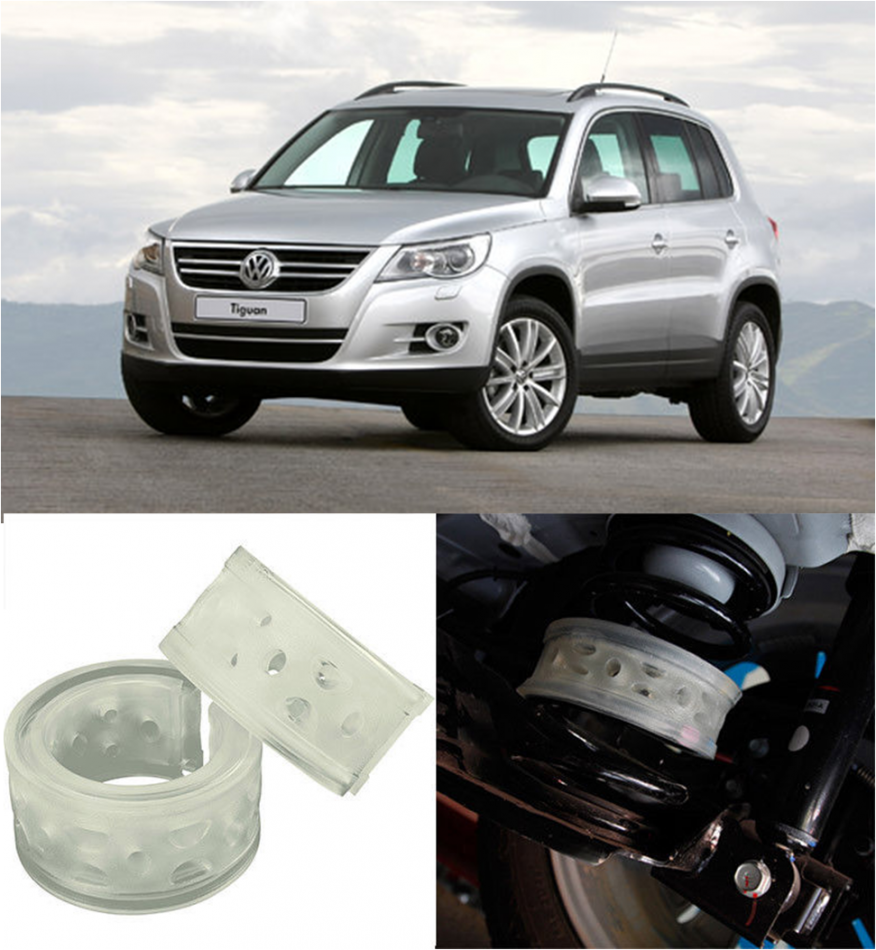 Автобаферы на Vw Tiguan I 2007-2011, Комплект на ось, Jinke