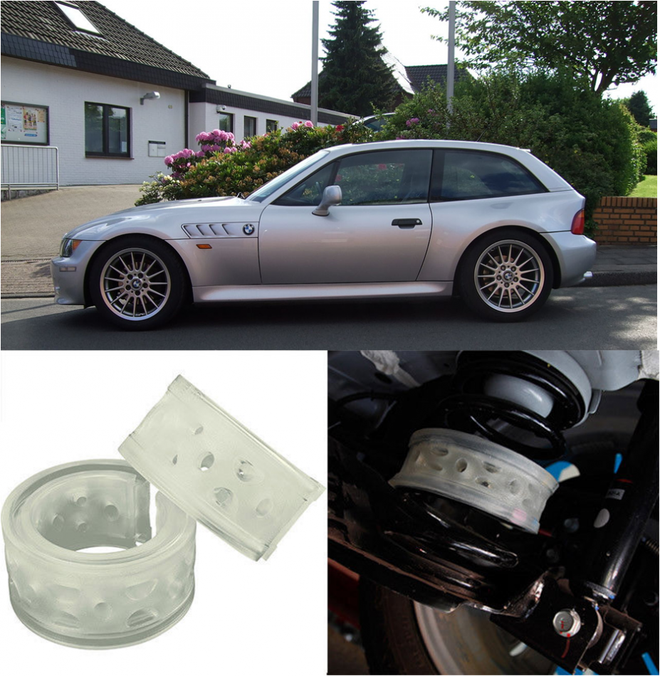 Автобаферы на Bmw Z3 (E36) 1997-2003, Комплект на ось, Jinke