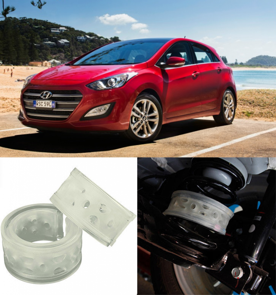 Автобаферы на Hyundai i30, 1.4 двигатель, 2012 ->>> Ч, Комплект на ось, Jinke
