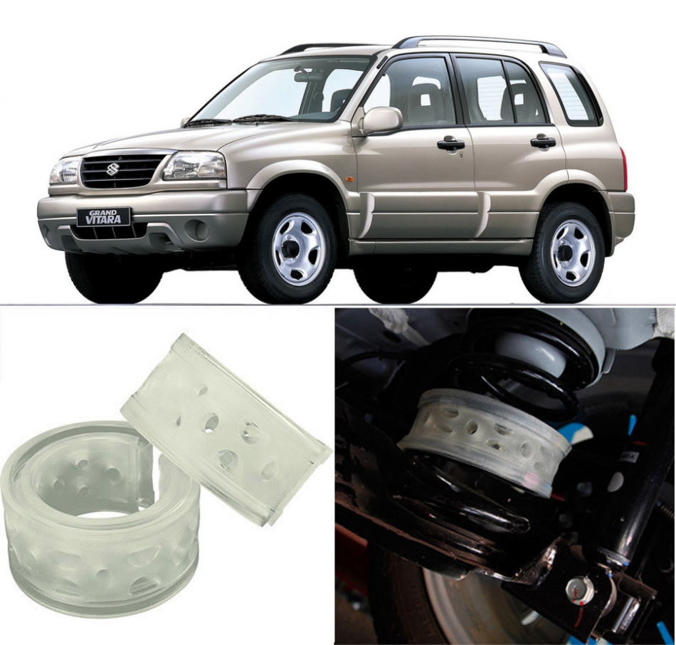 Автобаферы на Suzuki Grand Vitara (FT,GT) 1997-2005, Комплект на ось, Jinke