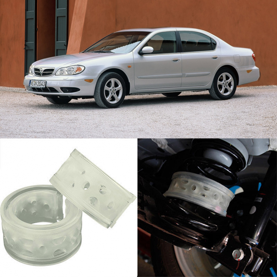 Автобаферы на Nissan Maxima V (A33) 2000-2006, Комплект на ось, Jinke