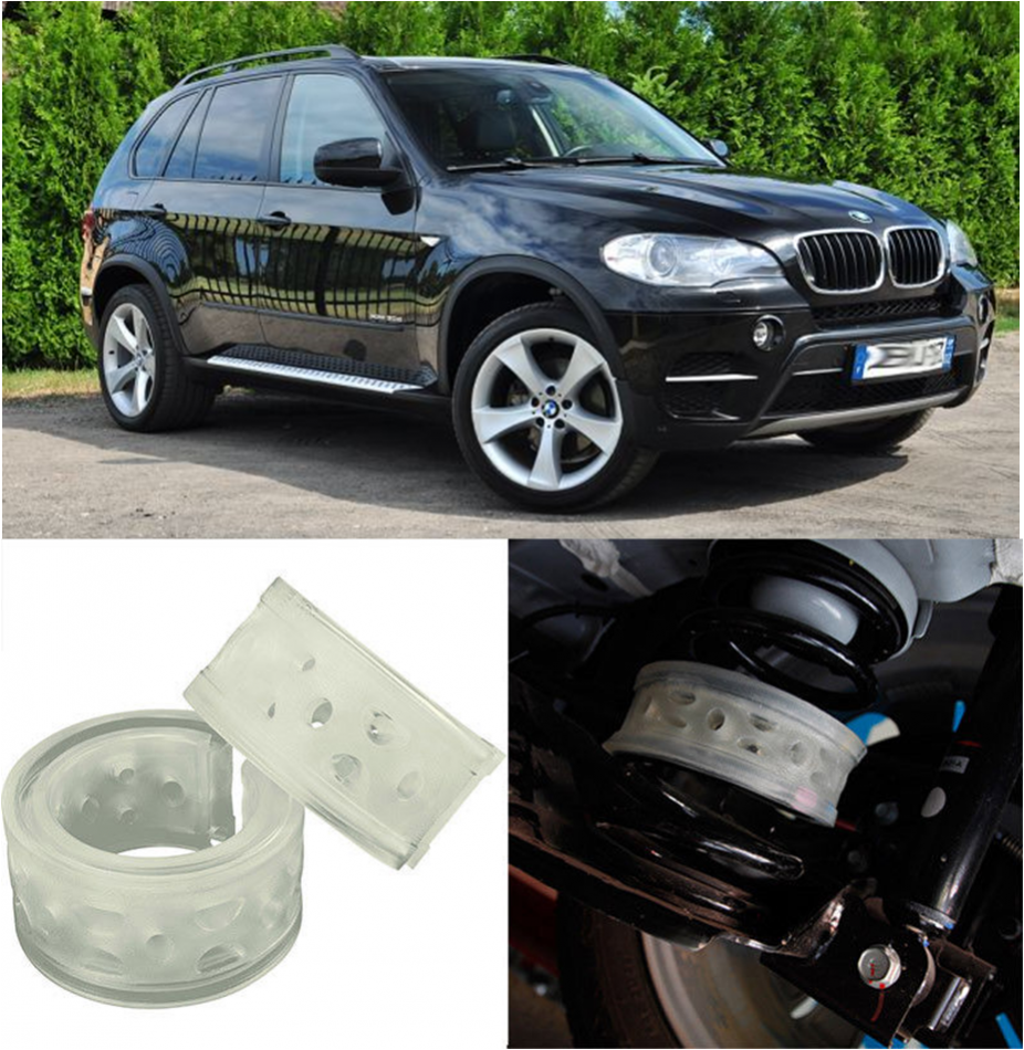 Автобаферы на Bmw X5 (E70) 2007-2013, Комплект на ось, Jinke