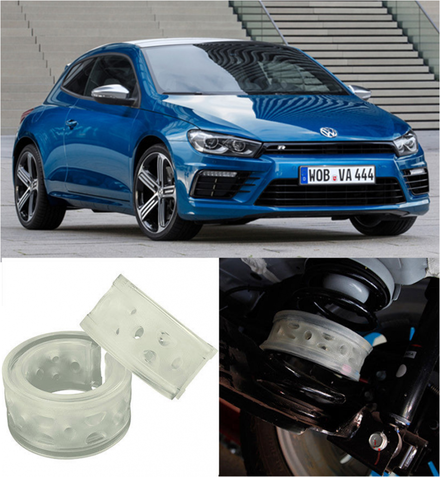 Автобаферы на Vw Scirocco III 2008->, Комплект на ось, Jinke