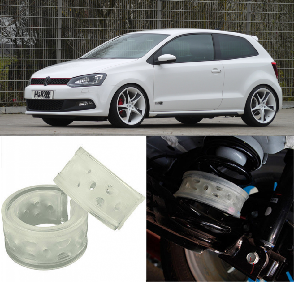 Автобаферы на Vw Polo sporty, Комплект на ось, Jinke