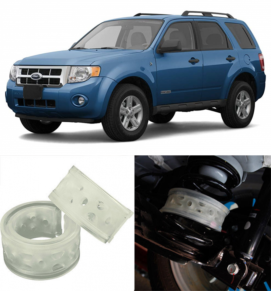 Автобаферы на Ford Escape II 2008-2012, Комплект на ось, Jinke
