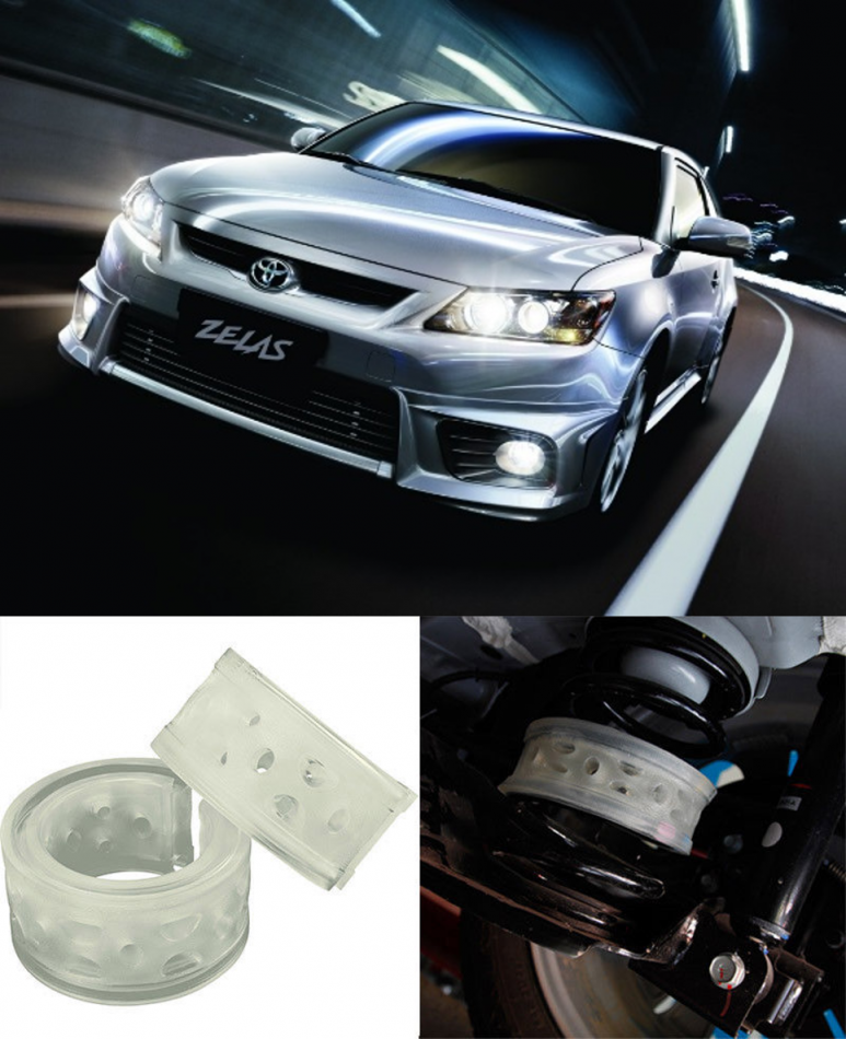 Автобаферы на Toyota Zelas 2010->, Комплект на ось, Jinke