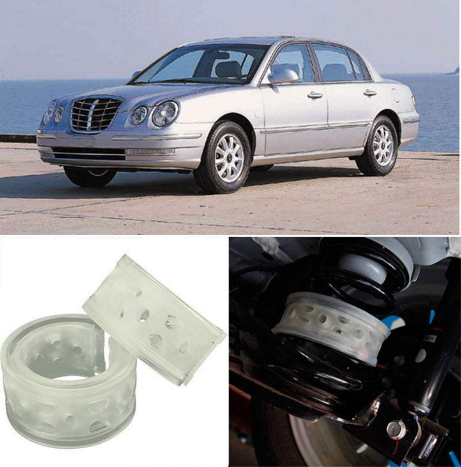 Автобаферы на Kia Opirus 2003-2011 (3,7), Комплект на ось, Jinke