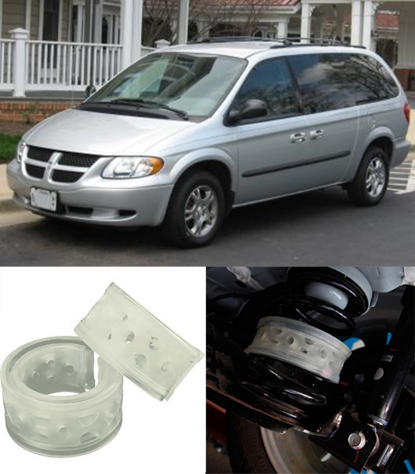 Автобаферы на Dodge Caravan III 2001->, Комплект на ось, Jinke