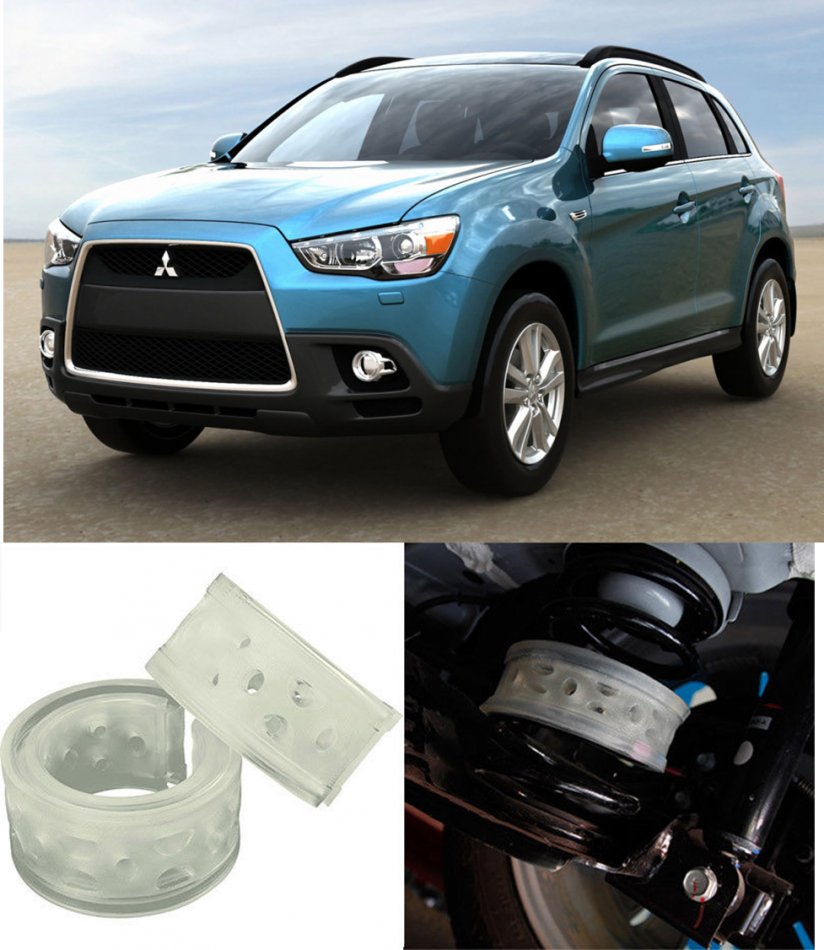 Автобаферы на Mitsubishi ASX, Комплект на ось, Jinke