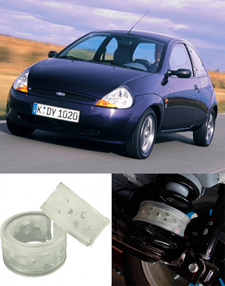 Автобаферы на Ford Ka 1996-2008, Комплект на ось, Jinke