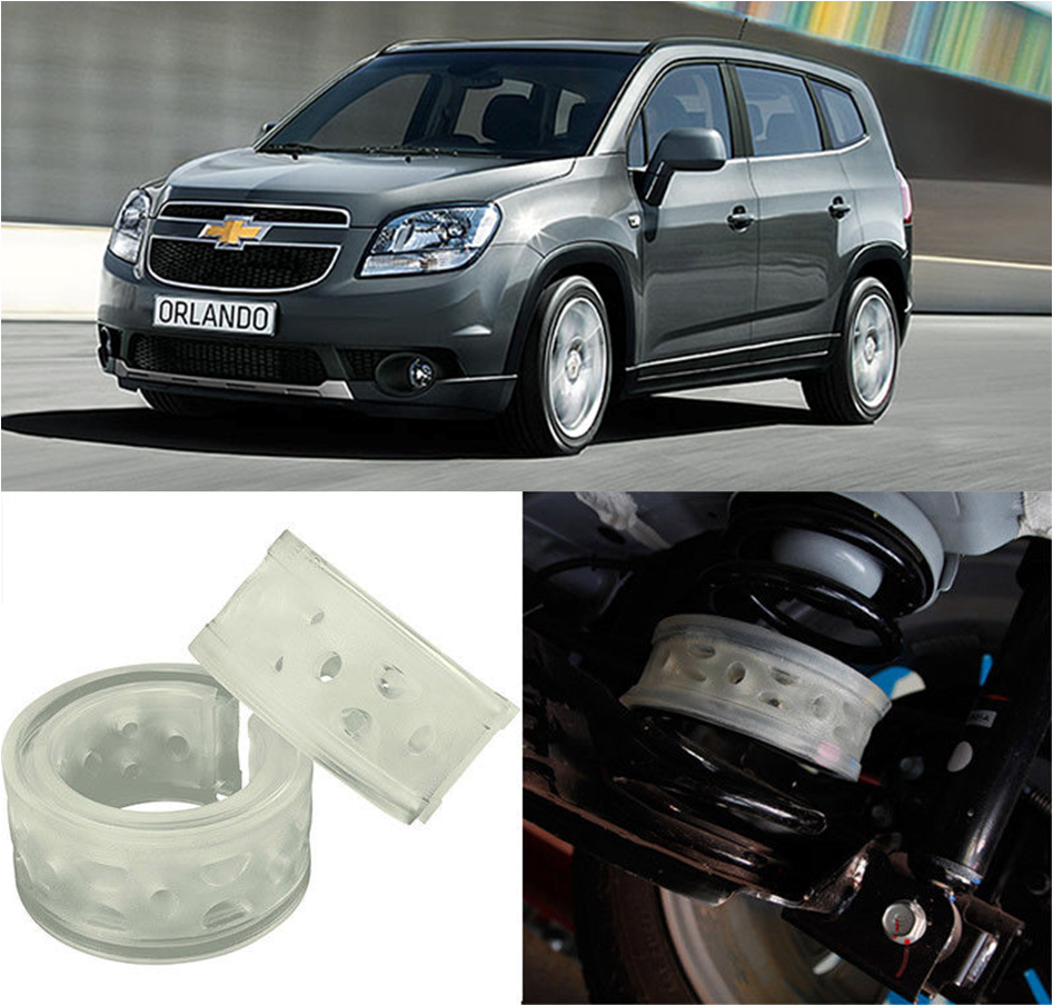 Автобаферы на Chevrolet Orlando 2010->, Комплект на ось, Jinke