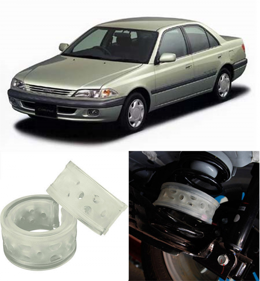 Автобаферы на Toyota Carina VII 1996-2001, Комплект на ось, Jinke